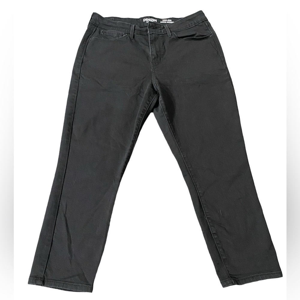 Denizen From Levi’s Black High-Rise Ankle Skinny Women Jeans Size 12